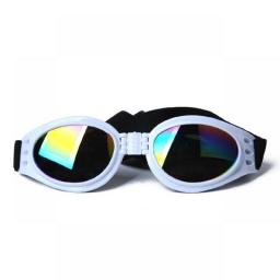 Pet Dog Decoration Fold Sunglasses Big Dog Outdoor Sunscreen Glasses With Tie Strap Dustproof Waterproof Windproof Goggles New