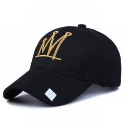2022 New Alphabet Embroidery Baseball Cap Men And Women Spring And Summer Tide Korean Version All-match Sunscreen Cap
