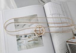 Ladies Fashion Transparent Plastic Strap Round Heart Square  Rhinestone Buckle Belt All-Match Jeans Dress Wearing Waistband