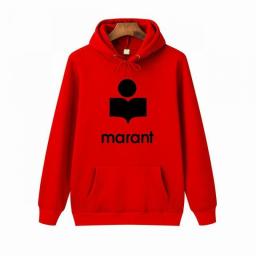 Newest Marant Hoodies Clothes Hooded Leisure Sweatwear Men Women Simple Strange Things Funny Anime Print Sweatshirt Cotton