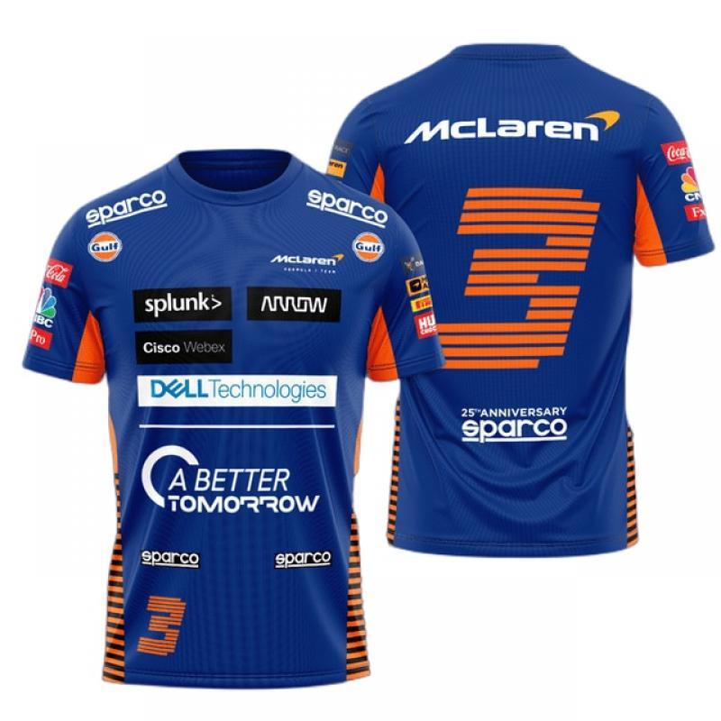 McLaren Formula 1 Team Racing 3D Printed Fashion Crew Neck T Shirt Men Women Oversized,High Quality Clothing