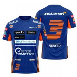 McLaren Formula 1 Team Racing 3D Printed Fashion Crew Neck T Shirt Men Women Oversized,High Quality Clothing