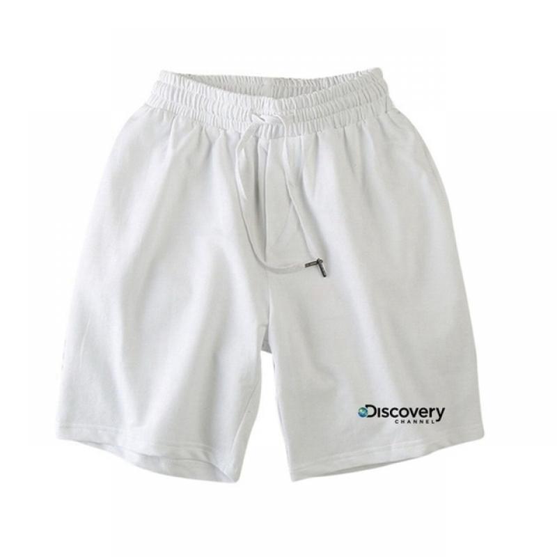 Large Men's Shorts Mesh Elastic Summer Breeches Big Clothing Nylon Discovery Channel Spandex Sweat Shorts Plus Size Shorts