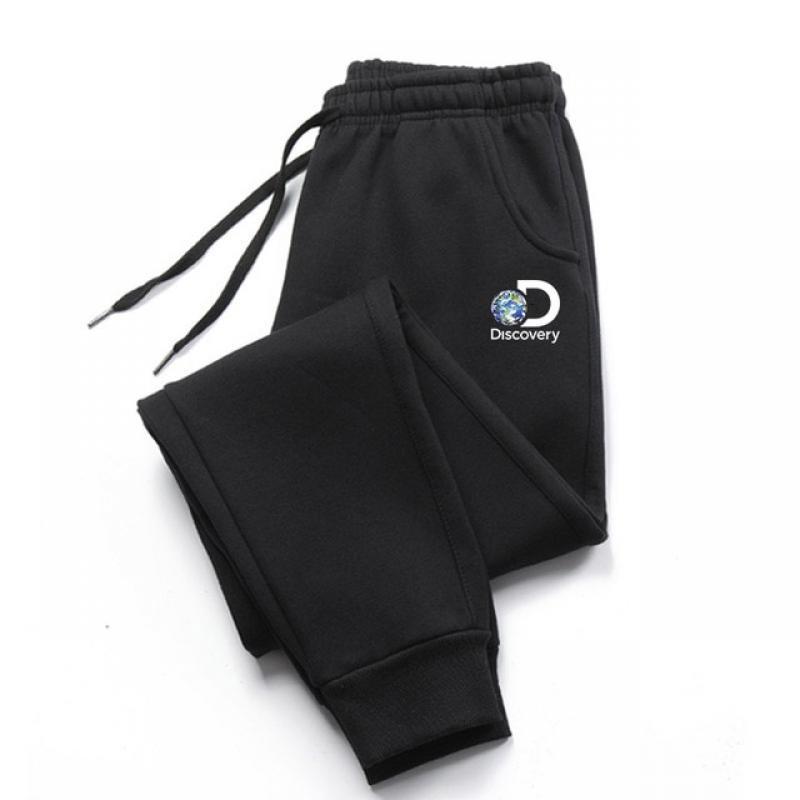 Discovery Fashion Brand Men's Clothing Trousers Drawstring Casual Pants Sweatpants Autumn And Winter Jogging Sports Pants