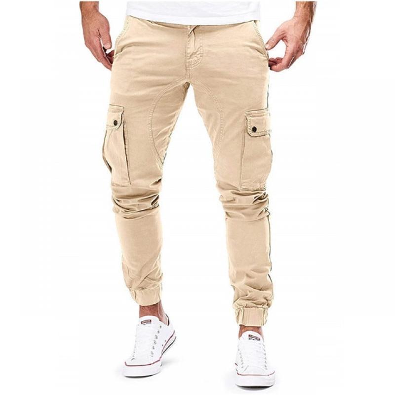 New men's sports pants sportswear fitness jogging pants fitness pants casual drawcord sports pants