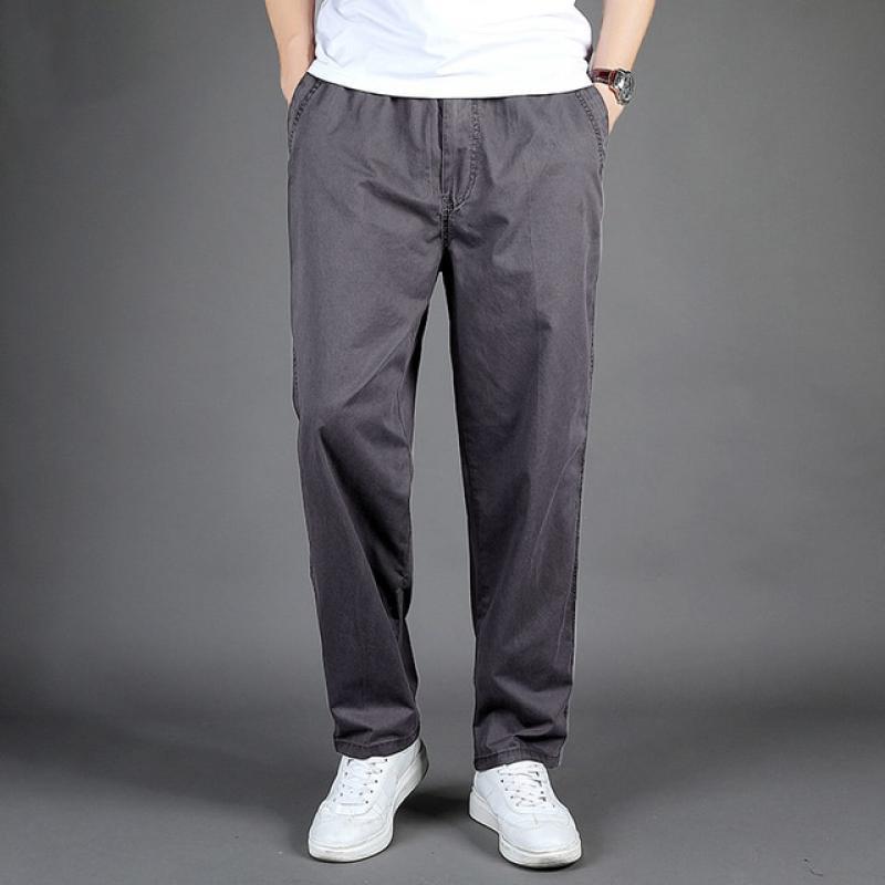 2022 Men Pants Large Size Big 6XL Plus Men's Cargo Pants Trousers For Men Sports Pants Military Style Trousers Jogger Pants Male