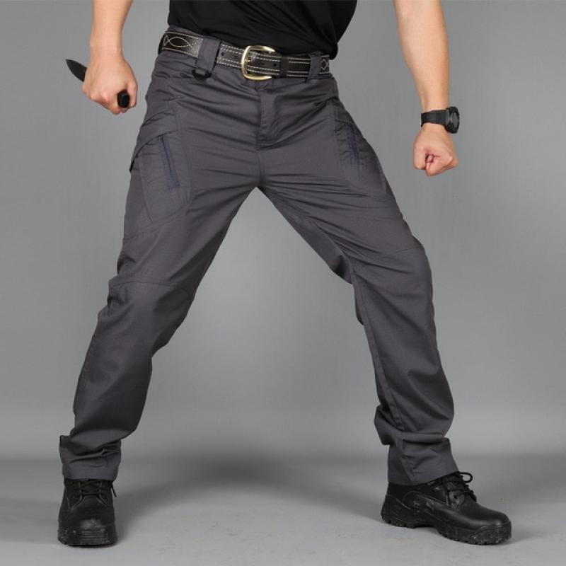 Men's Pants Military Tactical Cargo Pants Multi-Pocket Wear-Resisting Male Trousers Outdoor Hiking Pant Casual Overalls M-3Xl