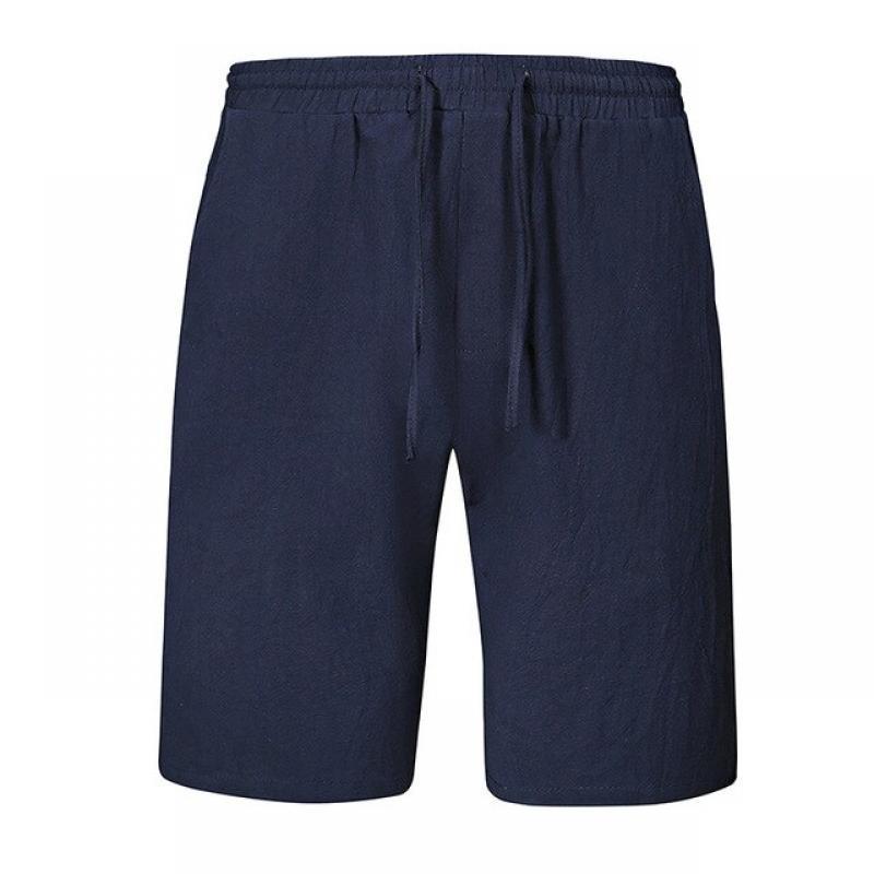 Summer Brand Men's Cotton Shorts Streetwear Beach Short Fitness Solid Cargo Male Casual Shorts