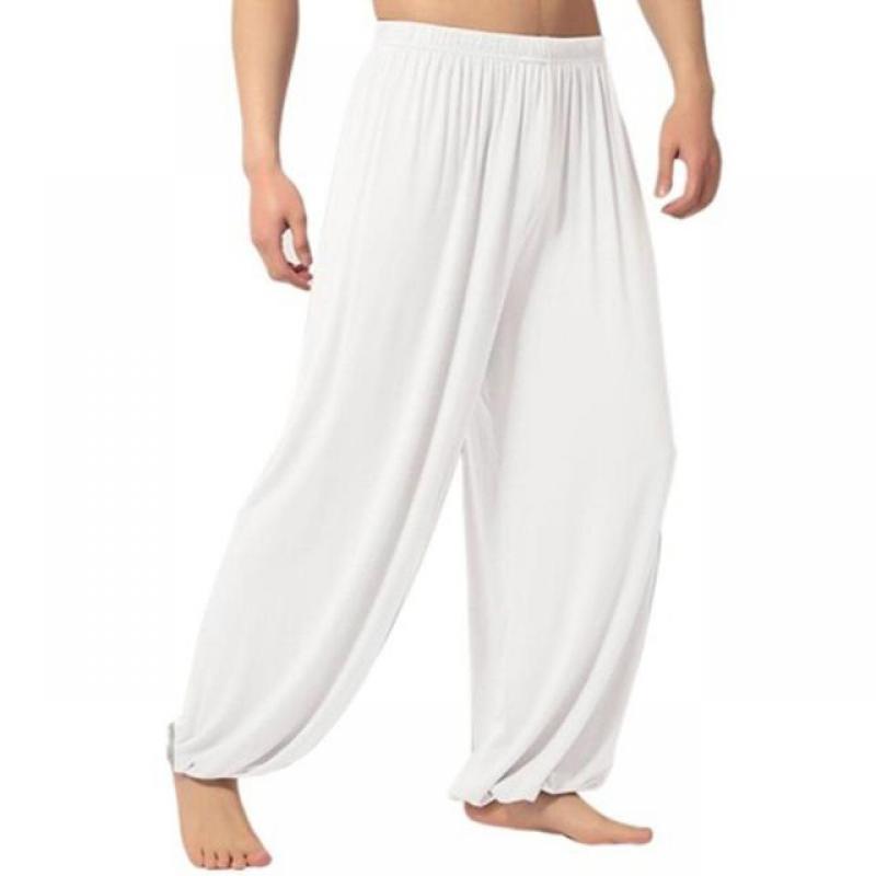 Men's joggers pants Casual sweatpants Casual Solid Color Baggy Trousers Belly Dance Yoga Harem Pants Slacks Men Loose style Hot