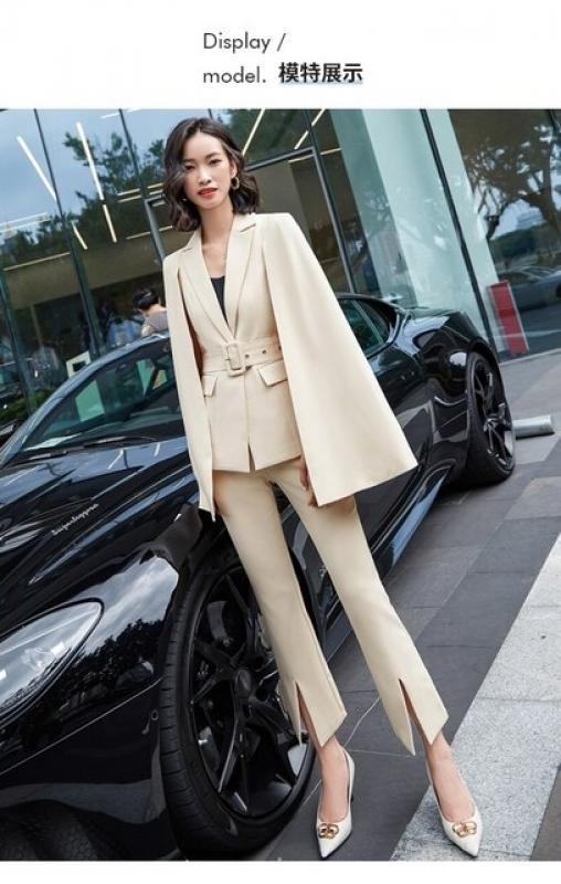 Autumn and winter hot ladies long-sleeved professional suit formal trousers suit interview sales work clothes