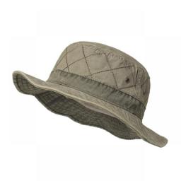 Summer Bucket Hats For Men Women Washed Cotton Panama Hat Fishing Hunting Cap Sun Protection Caps Outdoor Sun Hat