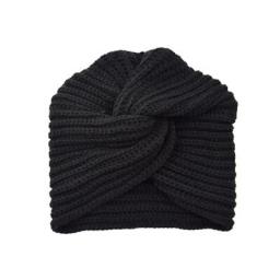 Women's Knitted Turban Hat Bohemia Cashmere Cross Wrap Head Lndian  Wool   Bonnet Turbante Cap