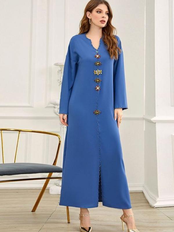 Ramadan Niqab Robe Femme Musulmane Kaftan Abayas For Women Dubai Abaya Turkey Muslim Long Hijab Dress Islamic Clothing Caftan