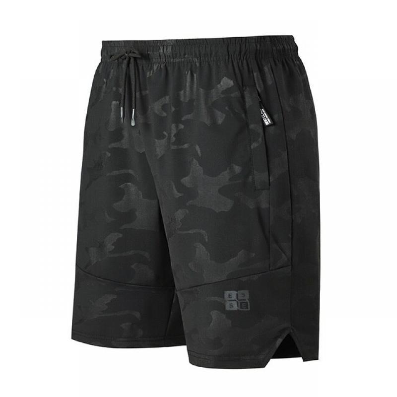 Men 2023 New Summer Casual Loose Shorts Men Fashion Camo Elastic Waist Short Pants Men Outdoor Running GYM Quick Dry Shorts Men