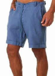 New Men's Cotton And Linen Shorts Causal Pants Male Summer Breathable Solid Color Linen Trousers Fitness Streetwear S-4XL