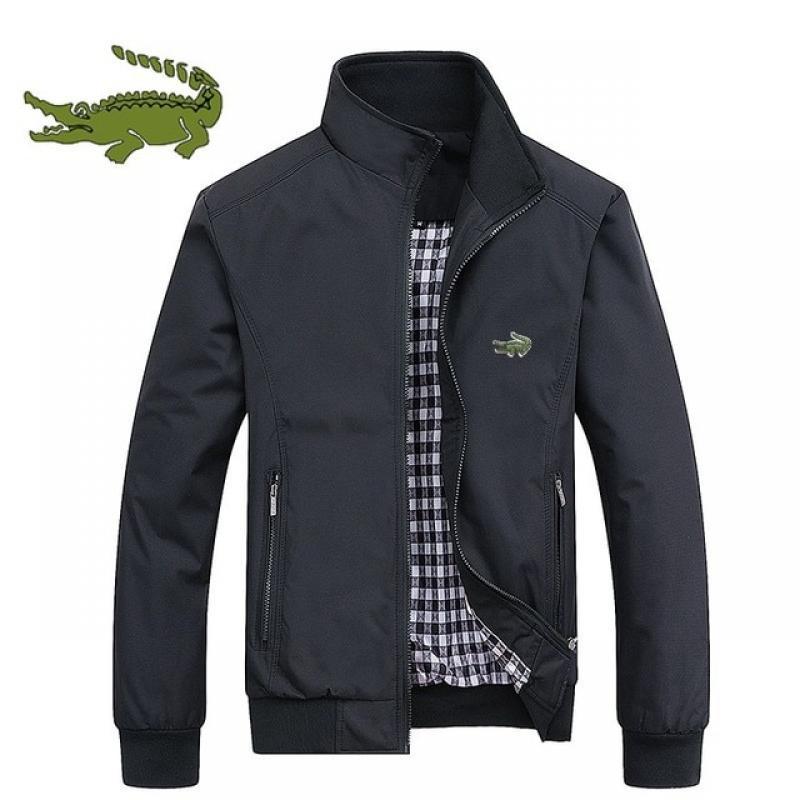 Quality Bomber Casual Embroidered Jacket Men Autumn Winter Outerwear Mandarin Sportswear Mens Jackets for Male Coats M-5XL 6XL