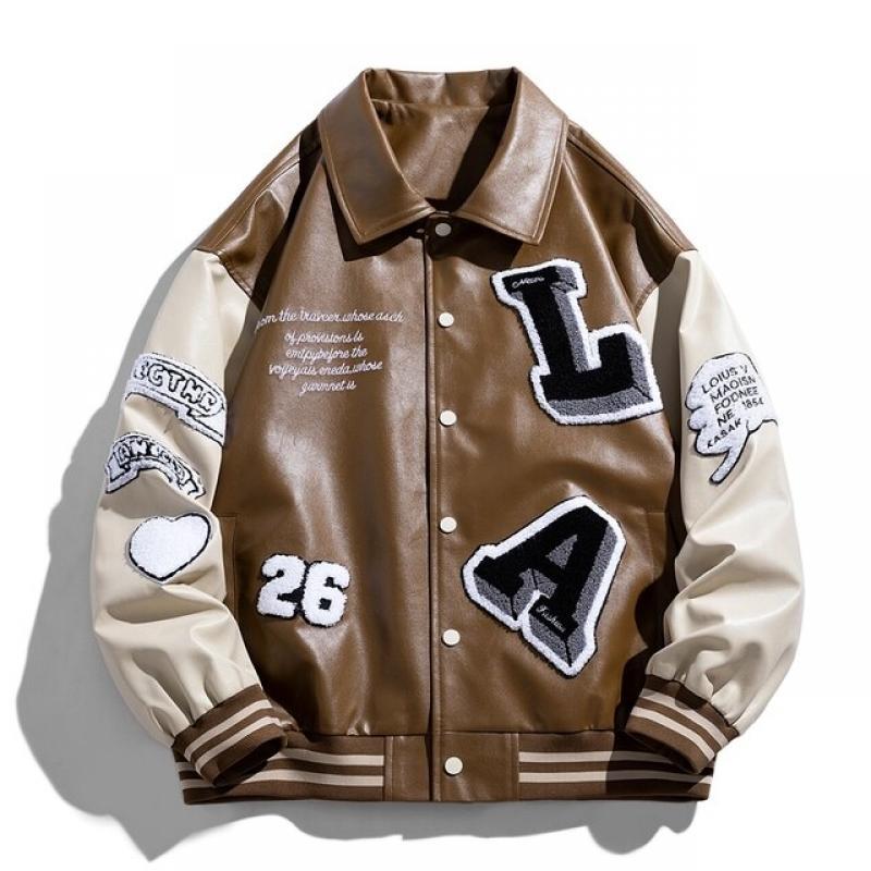 OEIN American Retro Baseball Jackets Men 2022 Embroidered Coat Men's Y2K Street Hip-hop Uniform Couple Casual All-match Jackets