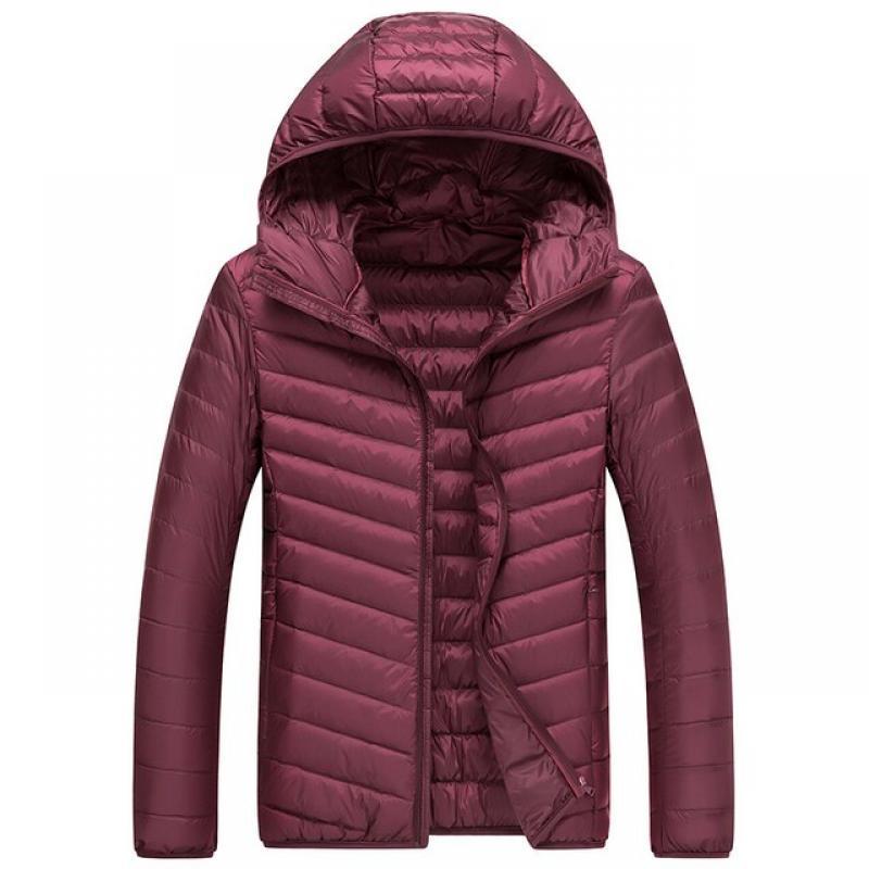 Men All-Season Warm Hoodies Down Jacket Parkas Coats Mens Waterproof Windproof Down Jackets Autumn Winter 90% Down Jackets Male
