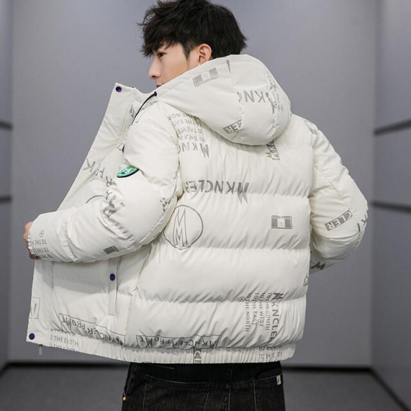 Men's down jacket Autumn and winter 2021 new thick trend students lightweight winter clothing explosive short coat fashion brand
