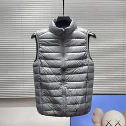 Ultralight Down Vest Men Sleeveless Ultra Light Down Vests Slim Jacket Men Lightweight Windproof Warm Waistcoat Portable