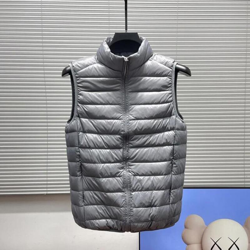 Ultralight Down Vest Men Sleeveless Ultra Light Down Vests Slim Jacket Men Lightweight Windproof Warm Waistcoat Portable