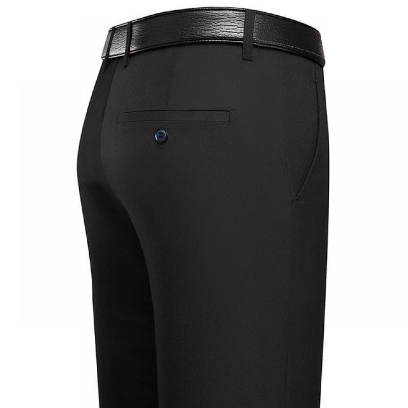 MRMT 2023 Brand Men's Trousers High Waist Black Suit Pants Men Trousers Thin Straight Loose Formal Business Casual Man Trouser
