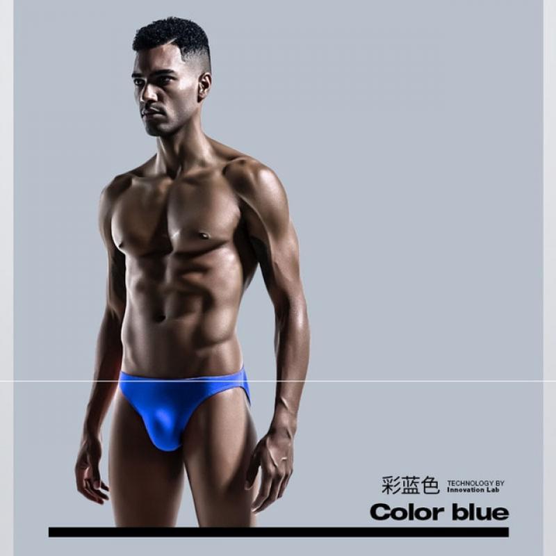 Men's Panties Modal Briefs Sexy Low Waist Bikini Sports Briefs