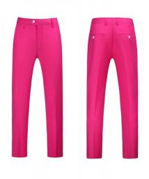 YASUGUOJI Mens Pure Color Business Occupation Slim Fit Dress Office Trousers Mens Dress Formal Suit Pants Casual For Men