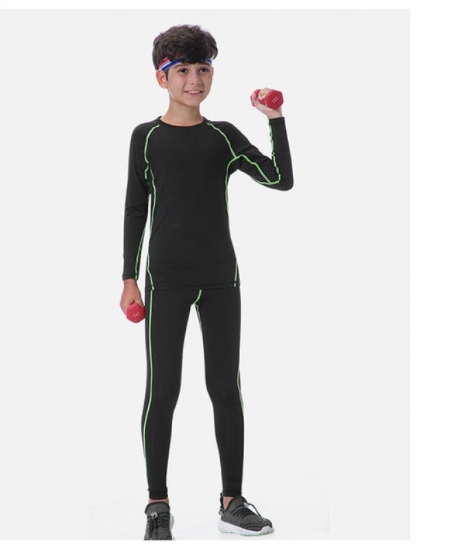 New Winter Thermal Underwear Set Children Plus Velvet Warm Thermo Underwear Masculino Long Johns Boys Girl Lucky Johns Fitness