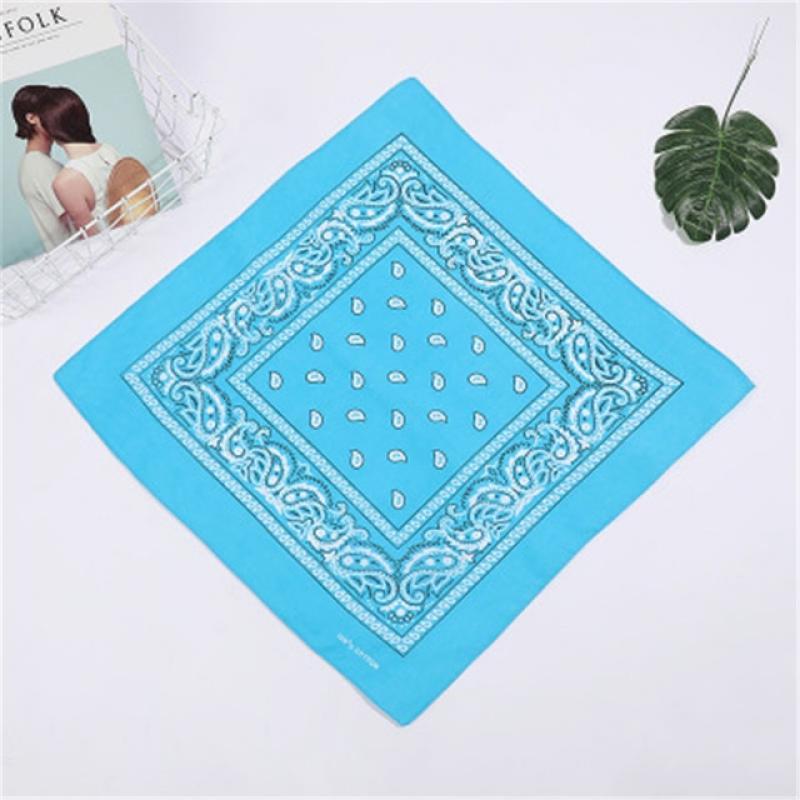 Multicolor hip hop hip-hop outdoor sports headscar Printed Kerchief Neck Beautiful Scarf Shawlsweat-absorbing kerchief  JQ004