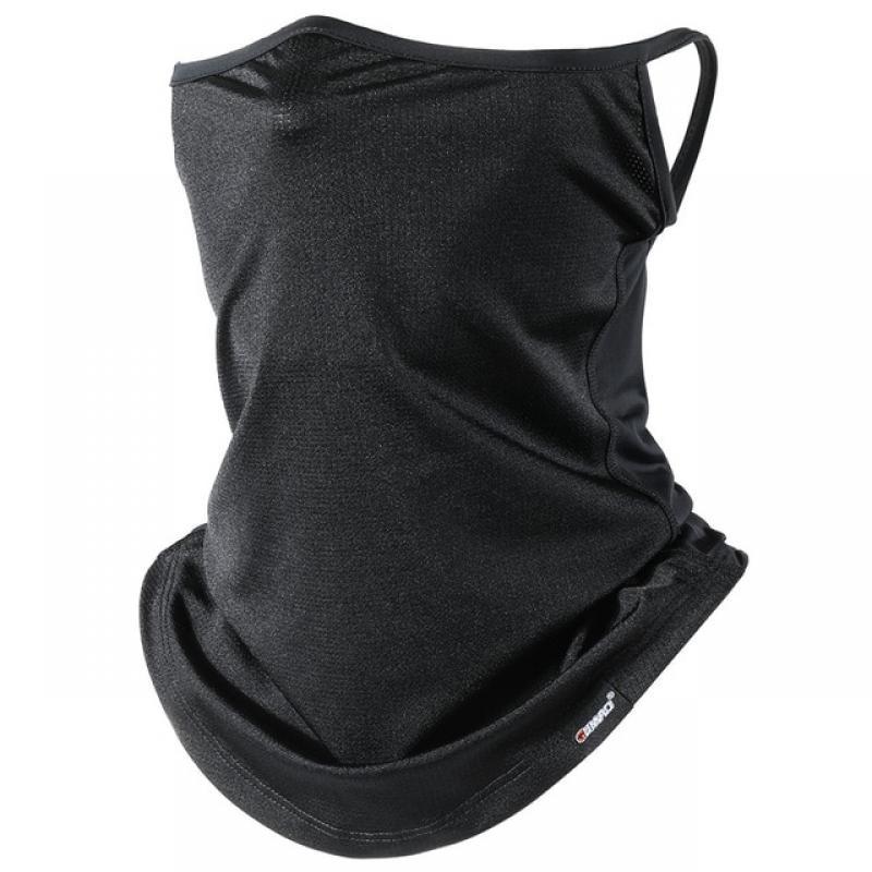Summer Bandana Breathable Half Face Mask Hanging Ear Men Ice Cool Tube Scarf Outdoor Sun Protection Neck Gaiter Headband Women
