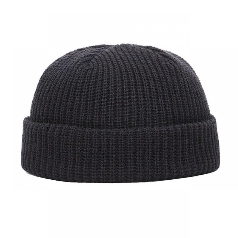 Men's and Women's Knitted Hats Solid Color Fashion Cartoon Bird Embroidery Hat Couple Hip-hop Skull Embroidery Knitted Warm Hat