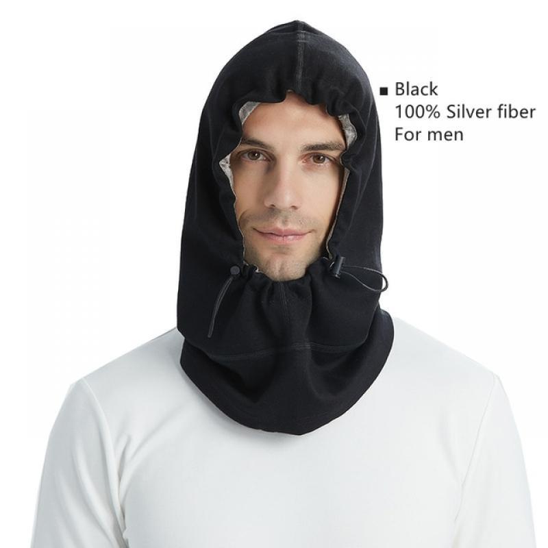 The price of  electromagnetic radiation protective 100% silver fiber hood 5g communication Base station EMF shielding sleeve cap