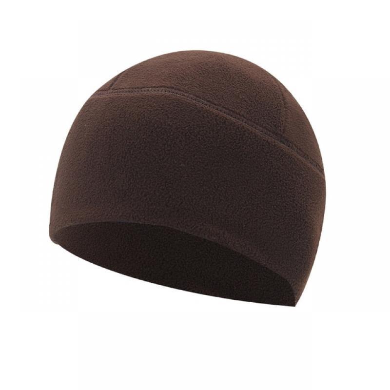 Solid Beanie Hat Soft Stretchy Caps for Autumn Winter Men Fleece Caps Outdoor Warm Ear Protected Melon Street Beanies Women Hats