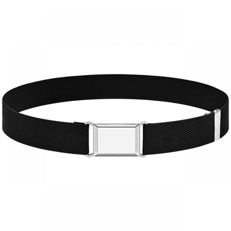 Adjustable Belt For Kids Children Stretch Elastic Canvas Waistband Boys Girls Easy Buckles Pants Trousers Strap Belts