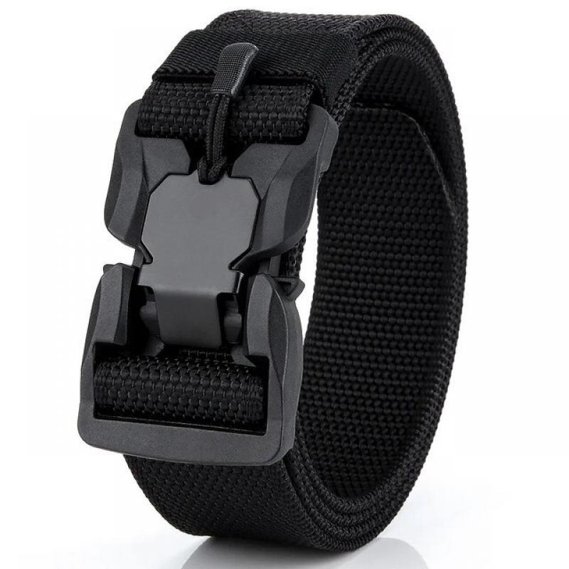 Men's Belt Outdoor Hunting Tactical Belt Multifunctional High Quality Marine Corps Canvas Black Belt Men's Luxury Design