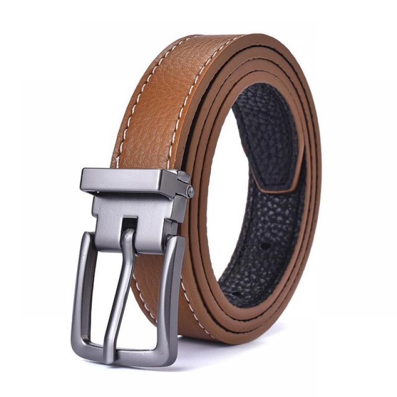 New Style Fashion Children Leather Belts Design Alloy Pin Buckle Boys Girls Kid Casual Waistband Jeans  Adjustable Men's Belt