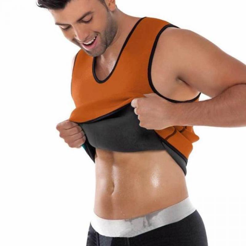 Men's Slimming Body Shaper Modeling Vest Belt Belly Men Reducing Shaperwear Fat Burning Loss Weight Waist Trainer Sweat Corset