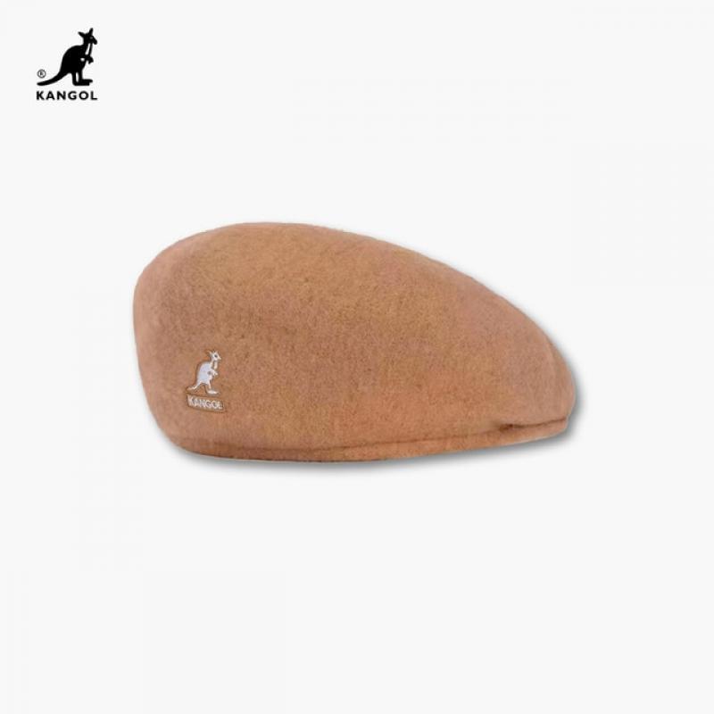 Original KANGOL Wool Beret 504 Cap Men Women Wool Hat Fashion Ladies Solid Color Casual Winter Hats Autumn And Winter Berets