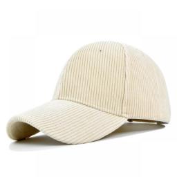 Solid Cotton Women's Trucker Hats Autumn Men's Gorras Dad Hat Bone Corduroy Baseball Cap Base Ball Cap Baseball Kappe Fluffy Cap
