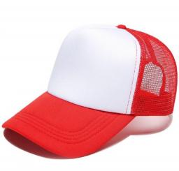 Free Custom Brand LOGO Text Design Personality DIY Trucker Hat AD Baseball Cap Men Women Blank Mesh Adjustable Hat
