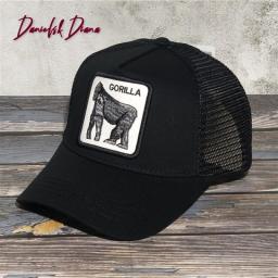 New GOAT Baseball Cap Men Women Fashion Animals Embroidery Snapback Dad Hat Spring Cotton Washed Denim Hip Hop Bone Dropshipping