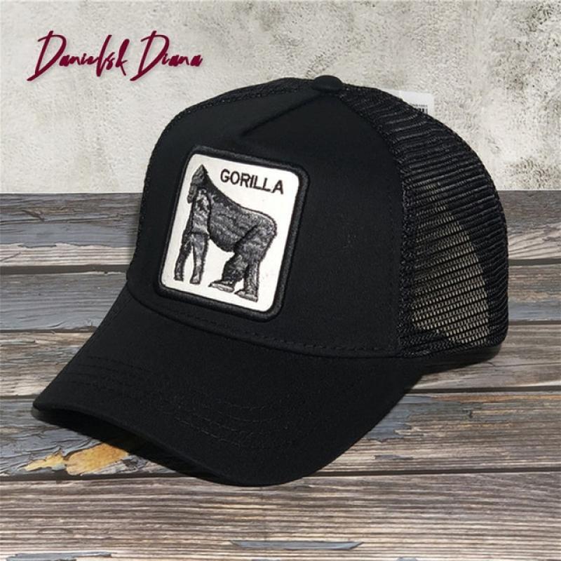 New GOAT Baseball Cap Men Women Fashion Animals Embroidery Snapback Dad Hat Spring Cotton Washed Denim Hip Hop Bone Dropshipping