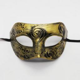 Retro Masquerade Tiara Halloween Sexy Eye Mask For Women Men Fancy Dress Carnival Dress Costume Party Supplies Cosplay