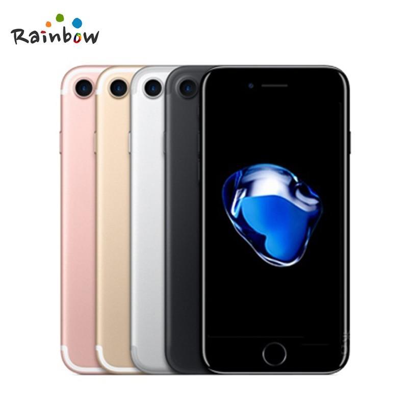 Apple iPhone 7 2GB RAM 32/128/256GB ROM 4.7" IOS Cell Phone 12.0MP Camera Quad Core 4K Video LTE 1960mAh Touch ID