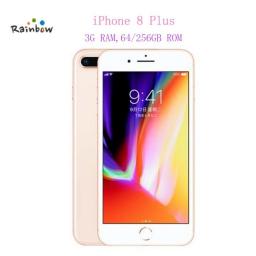 Original Apple IPhone 8 Plus 5.5 Inch Hexa Core 12MP & 7MP Camera 2691mAh IOS LTE Fingerprint Touch ID Mobile Phone