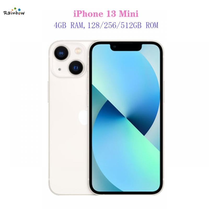 Face ID Apple iPhone 13 mini 128GB/256GB/512GB 5G LTE  NFC IOS A15 Bionic Hexa Core 5.4'' Dual 12MP&12MP 4GB RAM