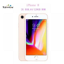 For PE Original Apple IPhone 8 4.7 Inch Hexa Core 2GB RAM 64GB ROM 1821mAh IOS Touch ID Mobile Phone