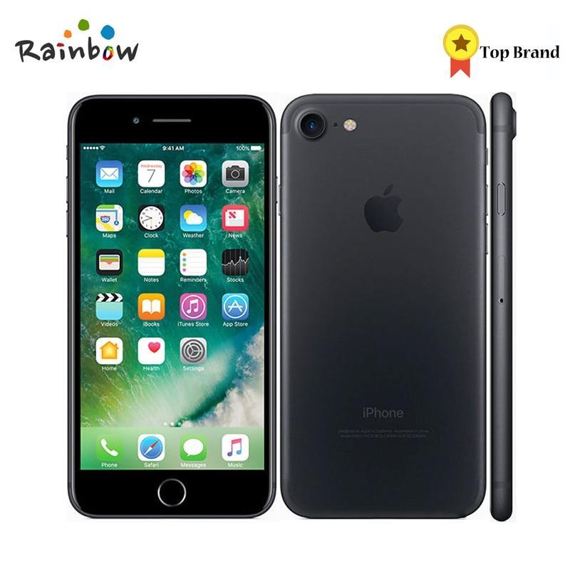 Unlocked Original Apple iPhone 7 4.7" Apple Pay 2GB RAM 12.0MP Camera  IOS Quad Core 4K Video 4G LTE Cell Phone With Touch ID