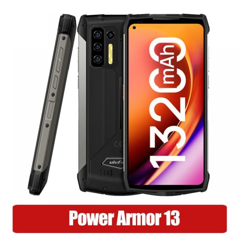 Ulefone Power Armor 13 13200mAh Rugged Smartphone  Android  Waterproof Phone 6.81”FHD  Mobile Phone Global Version